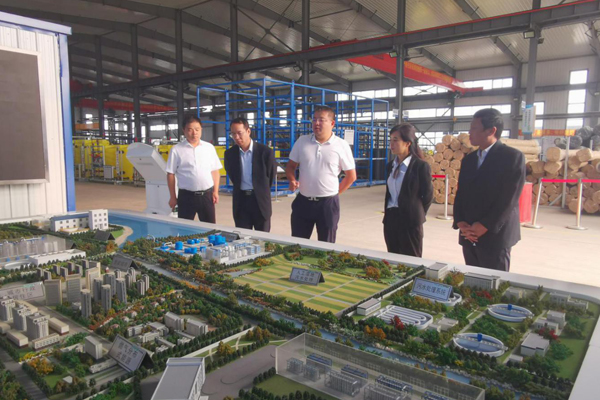 陜西航天建設集團有限公司總經理、黨委副書記謝明娟率隊赴遼寧一諾環(huán)保產業(yè)集團開展考察調研工作